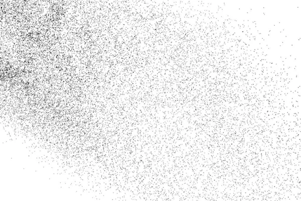 Textura granulada abstracta aislada en blanco . — Archivo Imágenes Vectoriales
