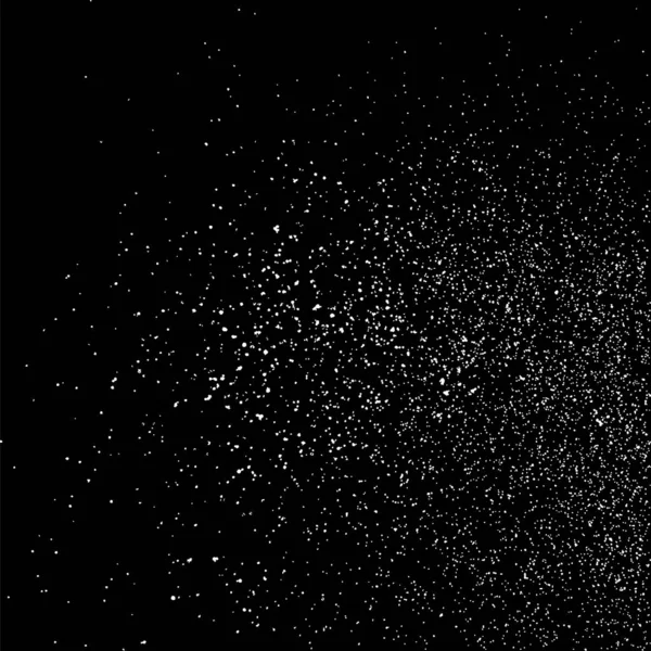 黒を基調とした粒状の抽象的なテクスチャ. — ストックベクタ