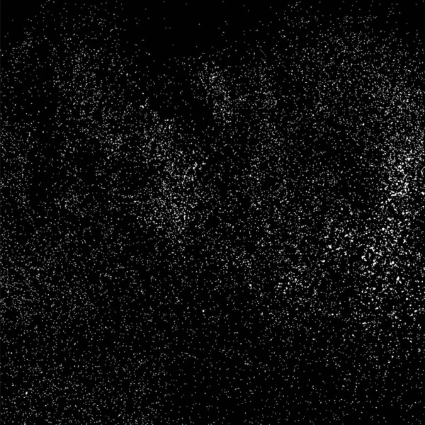 Grynig abstrakt konsistens på svart bakgrund. — Stock vektor
