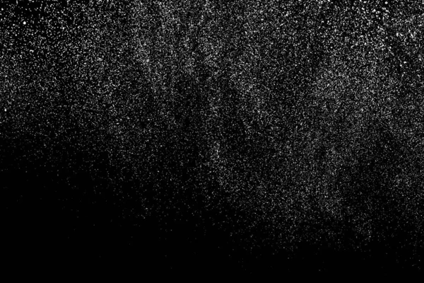 Texture Granulosa Bianca Angosciata Sovrapposizione Polvere Strutturata Particelle Rumore Grano — Vettoriale Stock