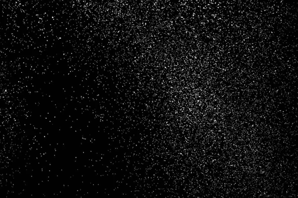 苦痛な白い粒状のテクスチャ ほこりのオーバーレイテクスチャ 穀物の騒音粒子 雪の効果パック 黒の背景が錆びた ベクターイラスト Eps — ストックベクタ
