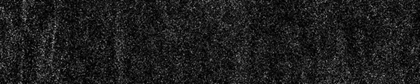 Texture Blanche Granuleuse Sur Noir Contexte Panoramique Large Bannière Horizontale — Image vectorielle