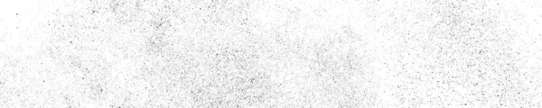 白色背景下孤立的黑色颗粒结构 灰尘覆盖 黑暗噪音颗粒 宽水平长横幅为现场 矢量设计元素 编辑10 — 图库矢量图片