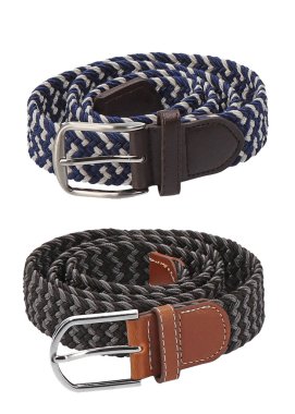 İki kemer. Beyaz arka planda yalıtılmış görüntü.