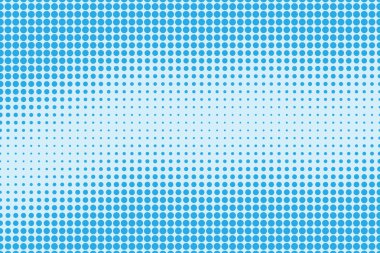 Noktalı resim arka plan olarak noktalı deseni. Çizgi roman pop sanat stil mavi noktalar doku grafik ve web tasarım için vektör