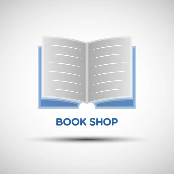 Πρότυπο λογότυπου αφηρημένου βιβλίου — Διανυσματικό Αρχείο