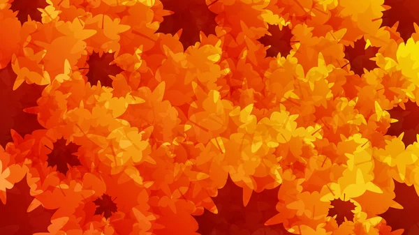 Happy Thanksgiving Day fond abstrait avec des feuilles d'érable — Image vectorielle