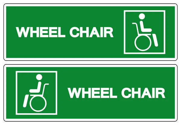 Symbole d'hôpital de fauteuil roulant, illustration vectorielle, isolement sur l'icône blanche de fond. PSE10 — Image vectorielle