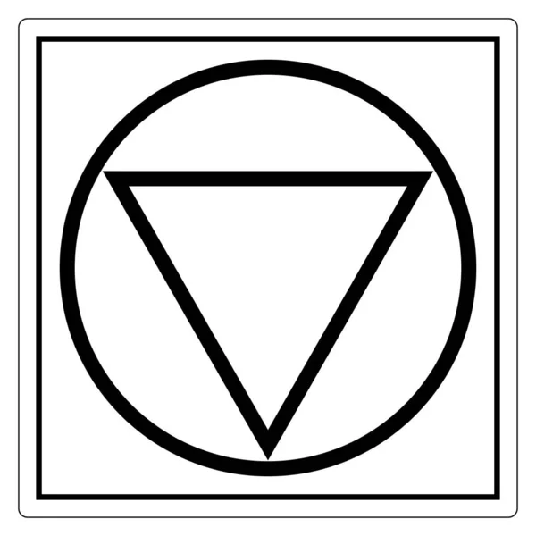 Stop Symbol znak, Wektor Ilustracja, Izolacja na białym tle etykiety. EPS10 — Wektor stockowy