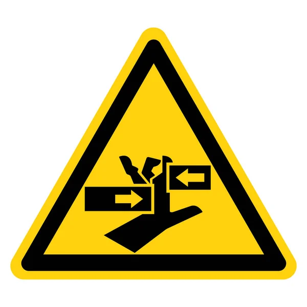 Crush Hand Left Right Symbol Sign, Vector Illustration, Isolate On White Background Label .EPS10 — Stock Vector