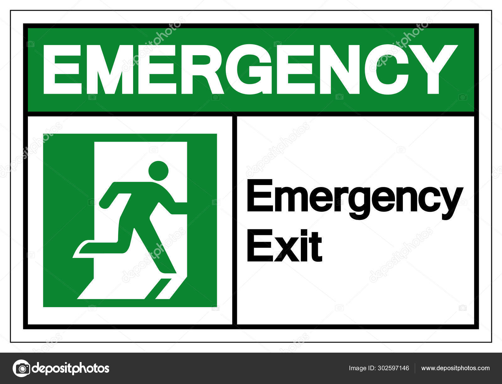 Emergency Exit Symbol Sign Vector Illustration Isolate On White Background Label Eps10 Vector Image By C Technicsorn Vector Stock Emergency Exit Symbol Sign Vector Illustration Isolate On White Background Label Eps10 Vector Image By C Technicsorn Vector Stock