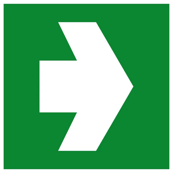 Exit Symbol Sign, Vektor Illustration, Isolieren auf weißem Hintergrundetikett. EPS10 — Stockvektor
