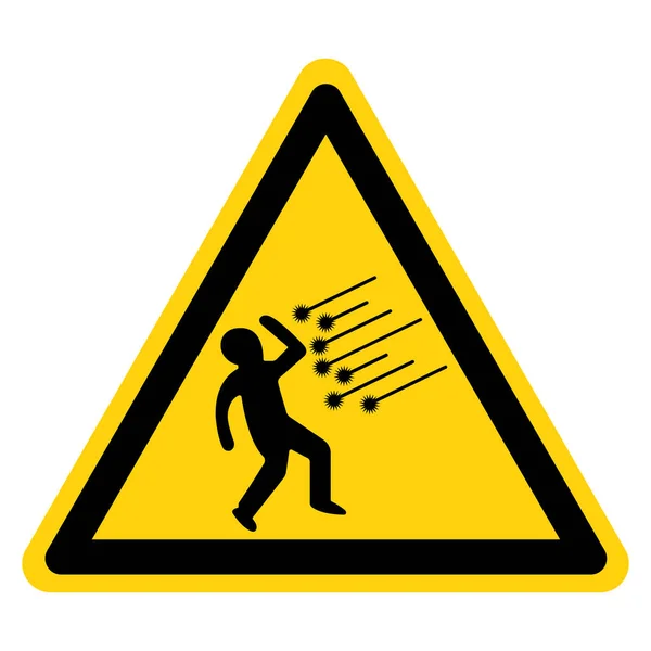 Danger Spark Symbol Sign, Vector Illustration, Isolate On White Background,Label .EPS10 — Stock Vector