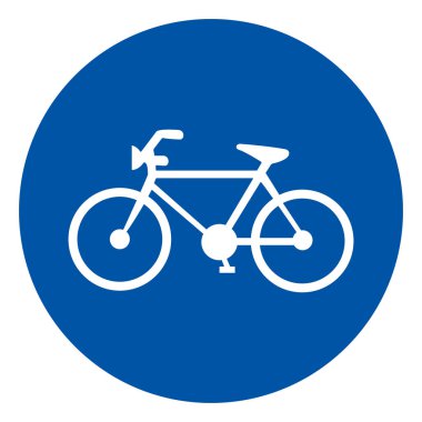 Bicycle Parking Symbol Sign, Vector Illustration, Isolate On White Background Label .EPS10  clipart