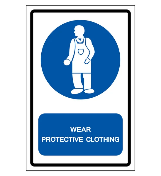 Warning Personal Protective Equipment Symbol Sign Vector