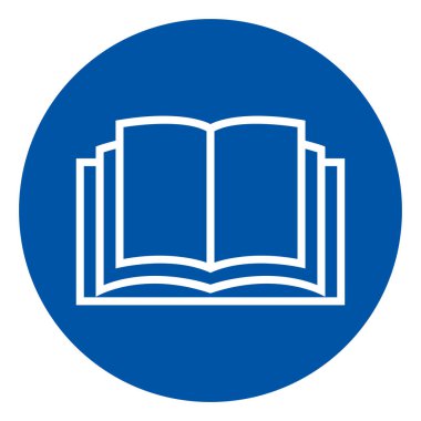 Beyaz Arka Plan Etiketi üzerine yalıtılmış Operatör El Ile Sembol İşareti, Vektör Çizimi' ni okuyun. Eps10