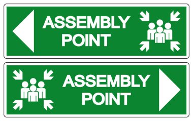 Montaj Noktası Sembol İşareti, Vektör Çizimi, Beyaz Arka Plan Etiketinde Yalıtılmış. Eps10 