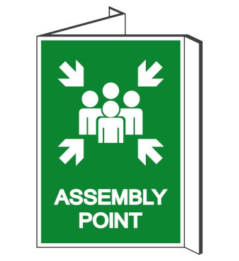 Montaj Noktası Sembol İşareti, Vektör Çizimi, Beyaz Arka Plan Etiketinde Yalıtılmış. Eps10 