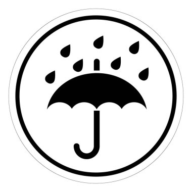 Sudan Uzak Dur Sembol İşareti, Vektör İllüstrasyonu, Beyaz Arkaplan Etiketinde İzole Edilmiş. EPS10  