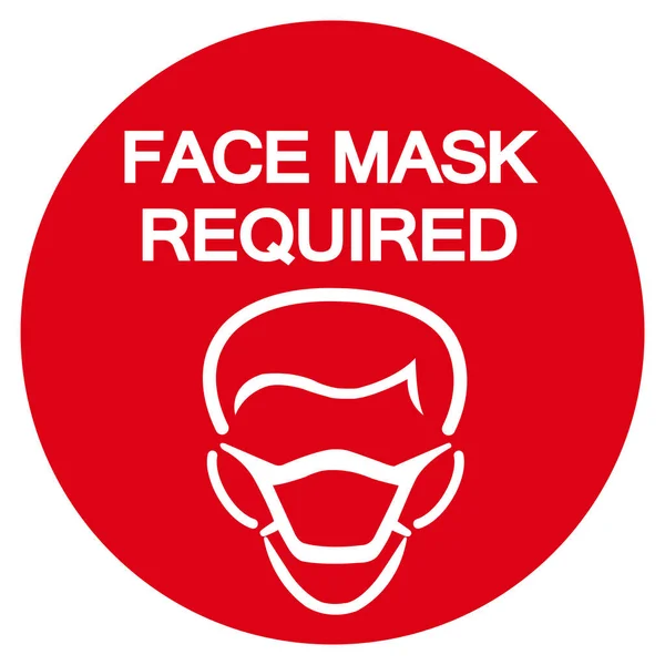 Mask Symbol Sign Vector Illustration Isolated White Background Label Eps10 — 스톡 벡터