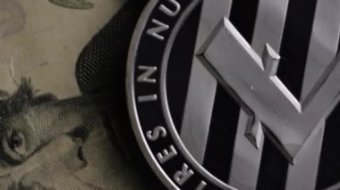 Bitcoins dijital cryptocurrency dönen çekim-Bitcoin Litecoin