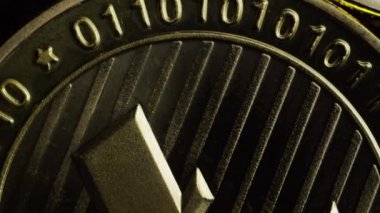 Bitcoins dijital cryptocurrency dönen çekim-Bitcoin Litecoin