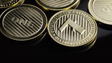 Bitcoins dijital cryptocurrency dönen çekim-Bitcoin Litecoin