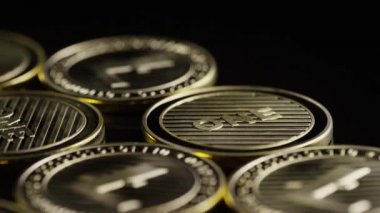 Bitcoins dijital cryptocurrency dönen çekim-Bitcoin Litecoin