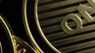 Bitcoins dijital cryptocurrency dönen çekim-Bitcoin Litecoin