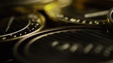 Bitcoins dijital cryptocurrency dönen çekim-Bitcoin Litecoin
