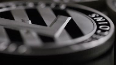 Bitcoins dijital cryptocurrency dönen çekim-Bitcoin Litecoin