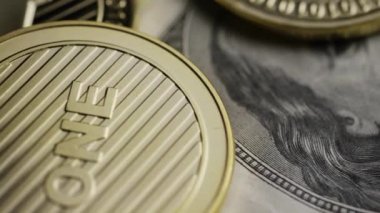 Bitcoins dijital cryptocurrency dönen çekim-Bitcoin Litecoin