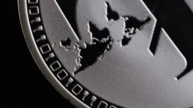 Bitcoins dijital cryptocurrency dönen çekim-Bitcoin Litecoin