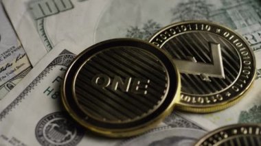 Bitcoins dijital cryptocurrency dönen çekim-Bitcoin Litecoin