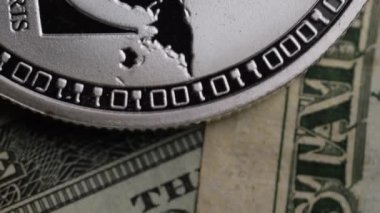 Bitcoins dijital cryptocurrency dönen çekim-Bitcoin Litecoin