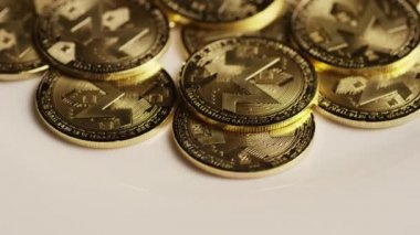 Bitcoins dijital cryptocurrency dönen çekim-Bitcoin monero