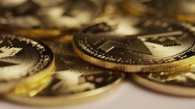Bitcoins dijital cryptocurrency dönen çekim-Bitcoin monero