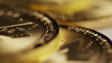 Bitcoins dijital cryptocurrency dönen çekim-Bitcoin monero