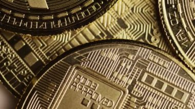 Bitcoins dijital cryptocurrency dönen çekim-Bitcoin monero