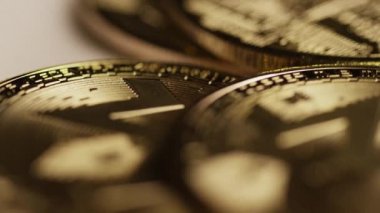 Bitcoins dijital cryptocurrency dönen çekim-Bitcoin monero