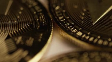 Bitcoins dijital cryptocurrency dönen çekim-Bitcoin monero
