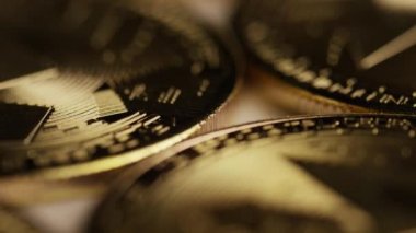 Bitcoins dijital cryptocurrency dönen çekim-Bitcoin monero