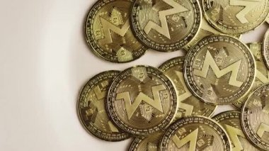 Bitcoins dijital cryptocurrency dönen çekim-Bitcoin monero