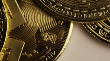 Bitcoins dijital cryptocurrency dönen çekim-Bitcoin monero