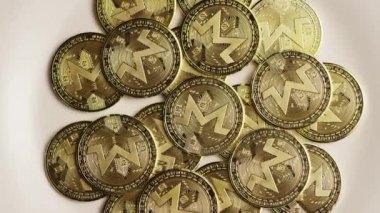 Bitcoins dijital cryptocurrency dönen çekim-Bitcoin monero