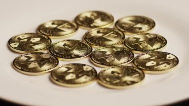 Bitcoins dijital cryptocurrency dönen çekim-Bitcoin monero