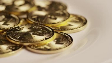 Bitcoins dijital cryptocurrency dönen çekim-Bitcoin monero