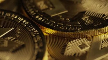 Bitcoins dijital cryptocurrency dönen çekim-Bitcoin monero