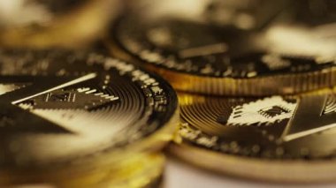 Bitcoins dijital cryptocurrency dönen çekim-Bitcoin monero