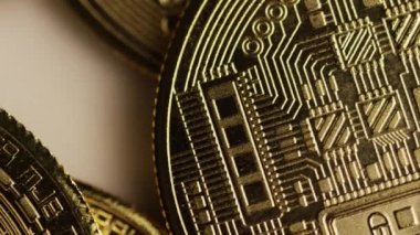 Bitcoins dijital cryptocurrency dönen çekim-Bitcoin monero